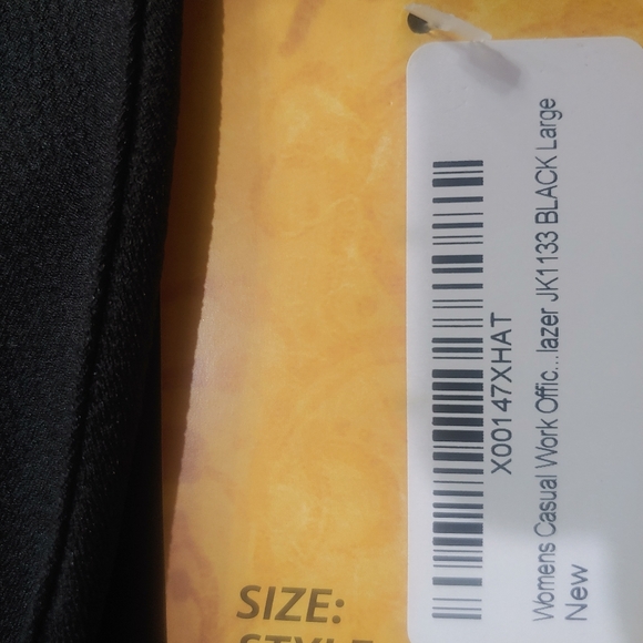 Hybrid & Company Blazer open front BRAND NEW Women's - Picture 8 of 9